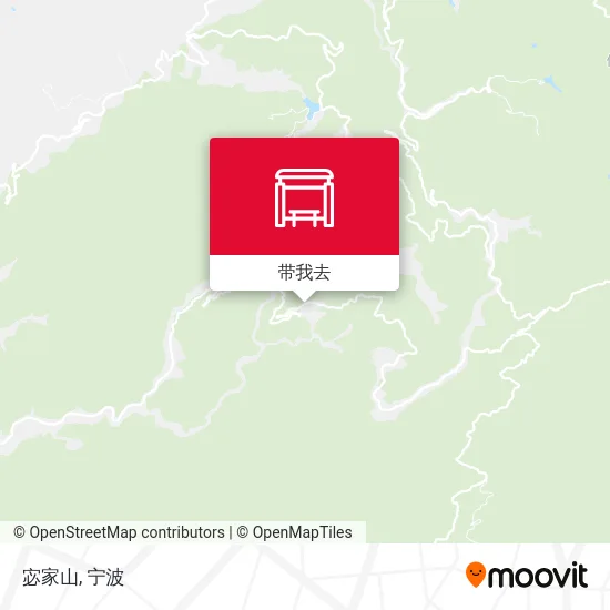宓家山地图