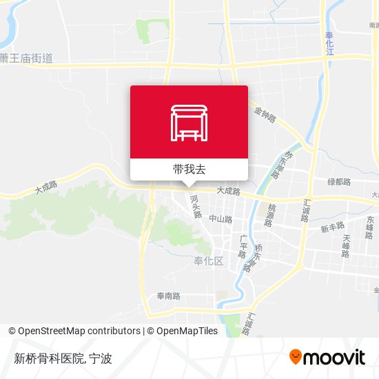 新桥骨科医院地图