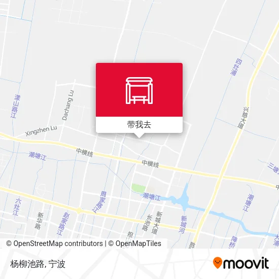 杨柳池路地图