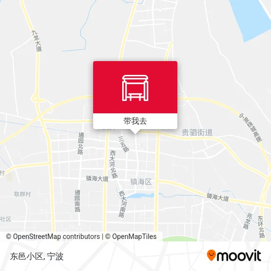 东邑小区地图