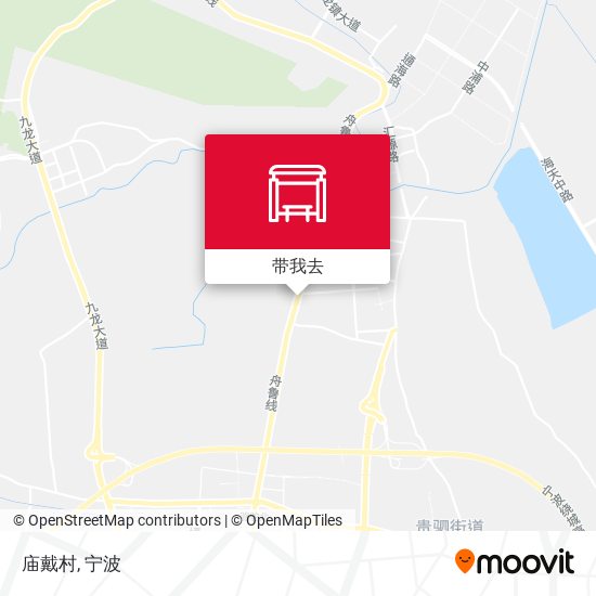 庙戴村地图