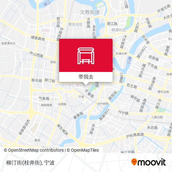 柳汀街(桂井街)地图