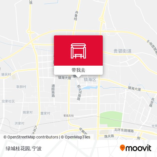 绿城桂花园地图