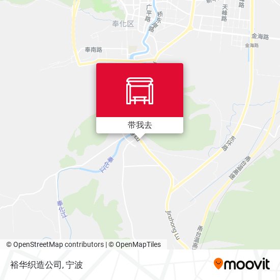 裕华织造公司地图
