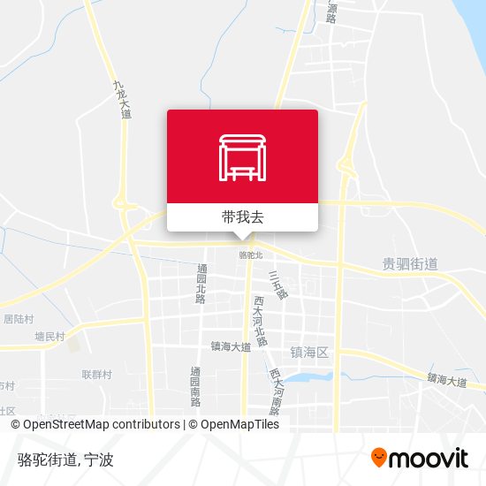 骆驼街道地图