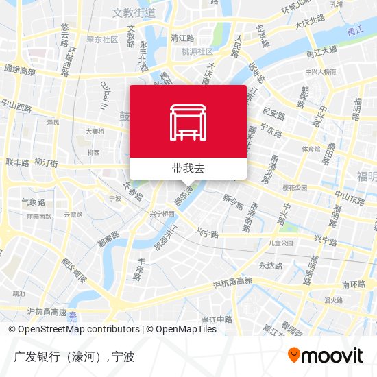 广发银行（濠河）地图