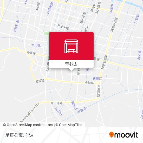 星辰公寓地图