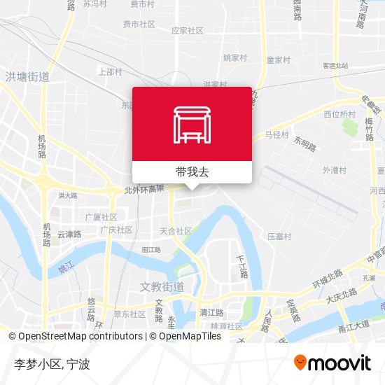 李梦小区地图