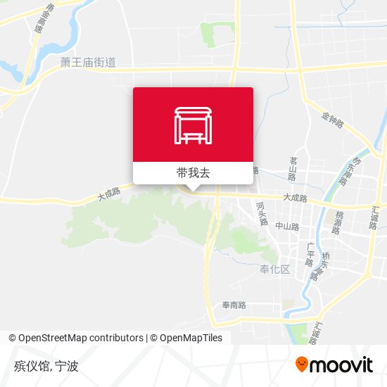 殡仪馆地图
