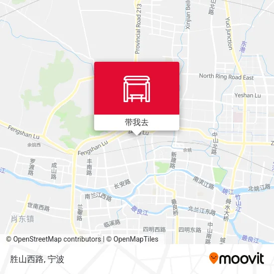 胜山西路地图