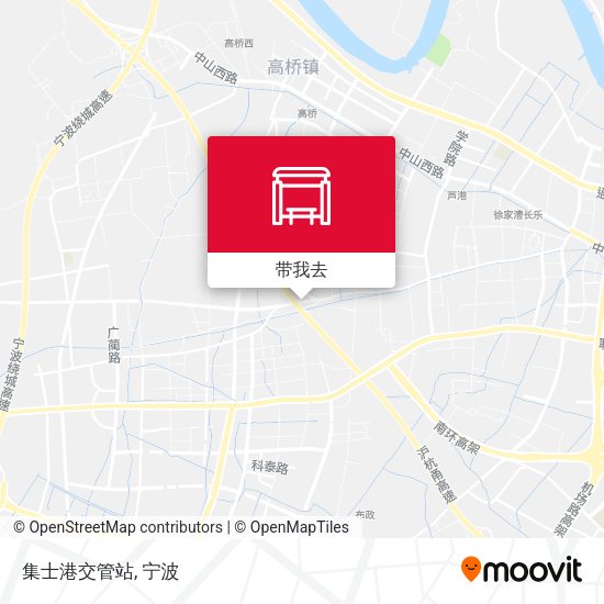 集士港交管站地图
