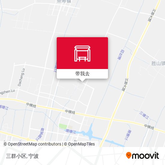 三群小区地图