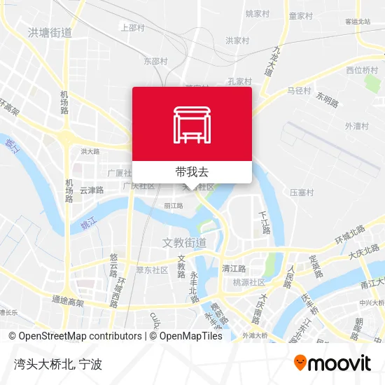 湾头大桥北地图