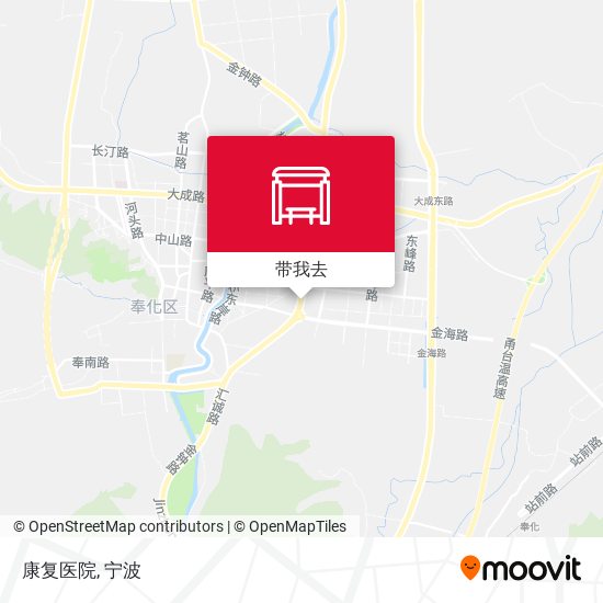 康复医院地图