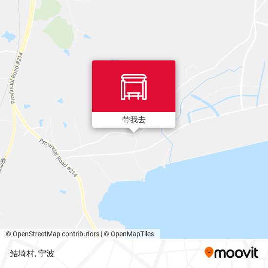 鲒埼村地图