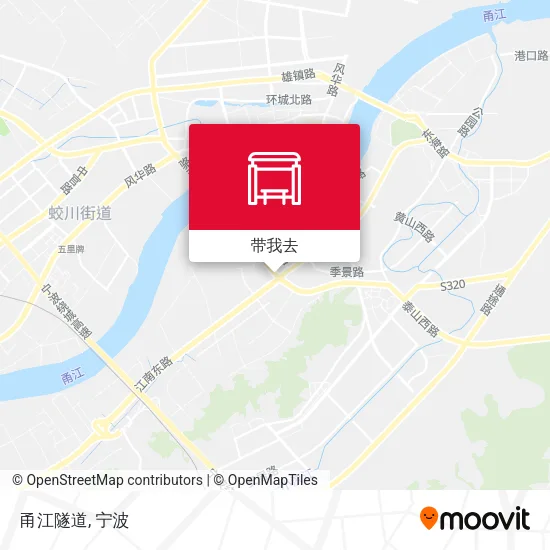 甬江隧道地图