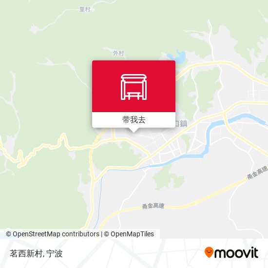 茗西新村地图