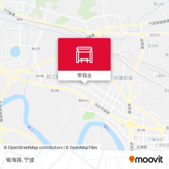 银海路地图