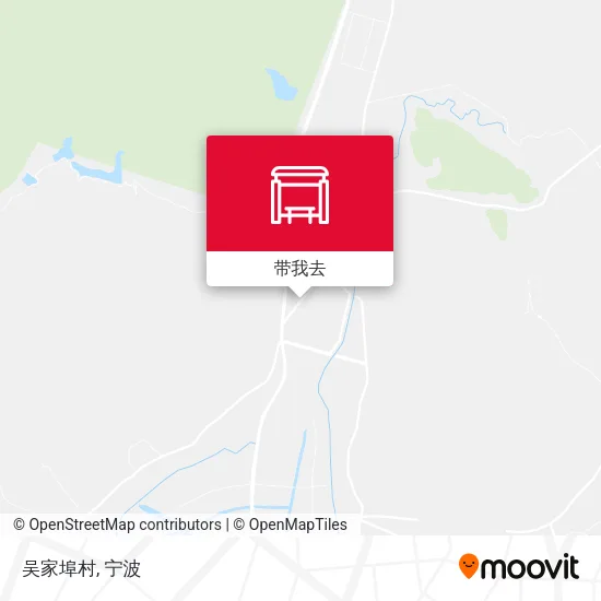 吴家埠村地图