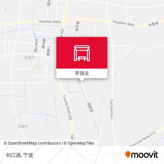 剑江路地图