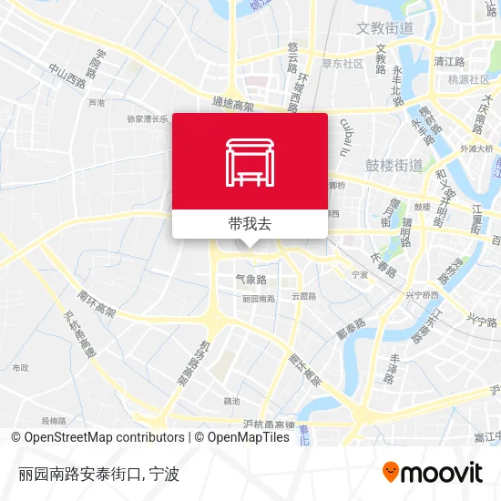 丽园南路安泰街口地图