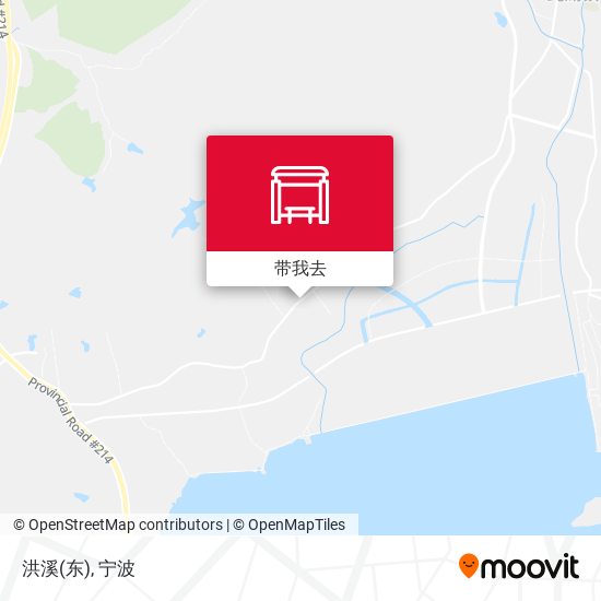 洪溪(东)地图