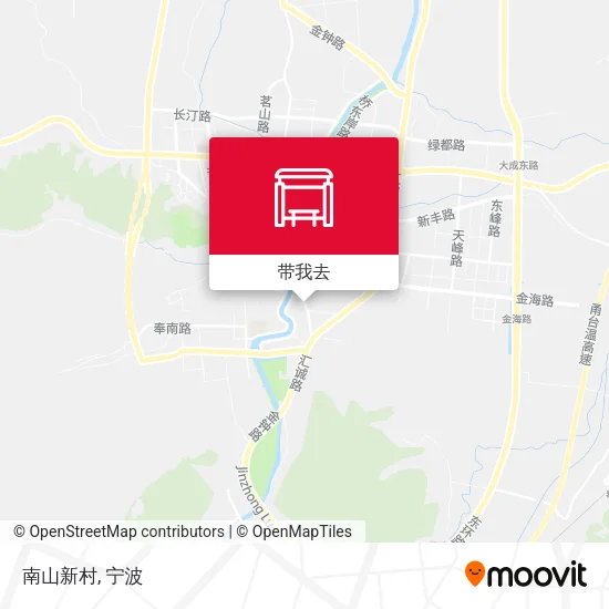 南山新村地图