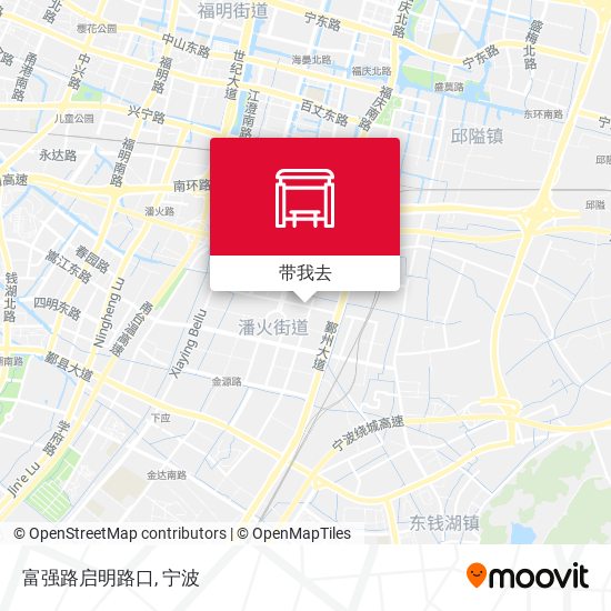 富强路启明路口地图