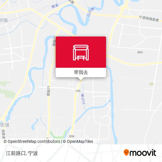 江前路口地图