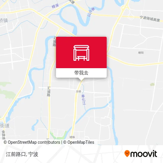 江前路口地图