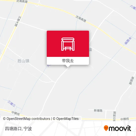 四塘路口地图