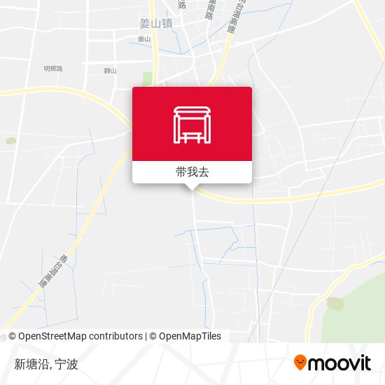 新塘沿地图