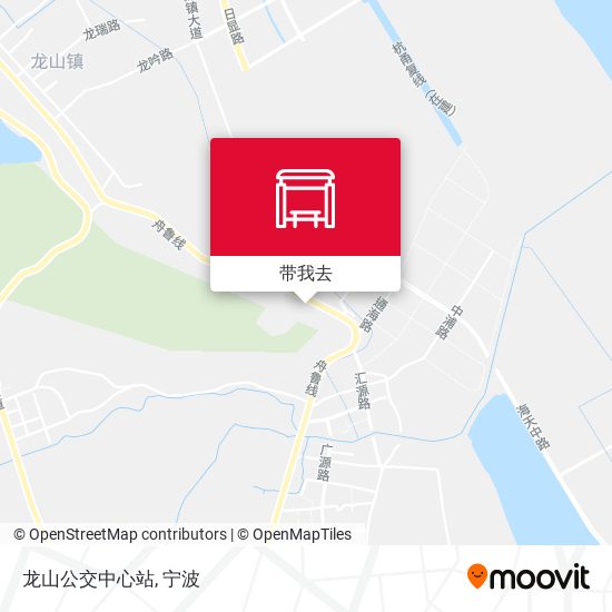 龙山公交中心站地图