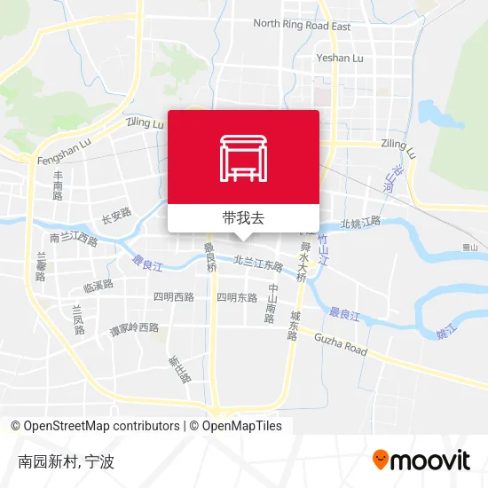 南园新村地图
