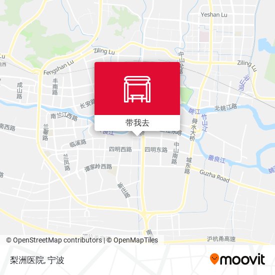 梨洲医院地图