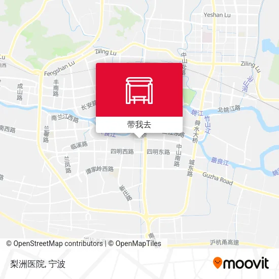 梨洲医院地图
