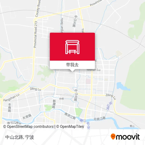 中山北路地图