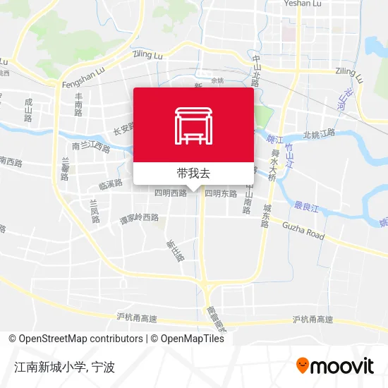 江南新城小学地图