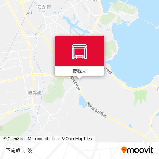 下庵畈地图