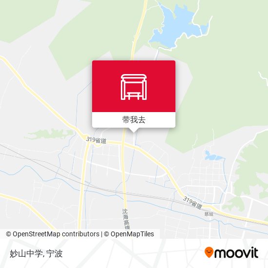 妙山中学地图