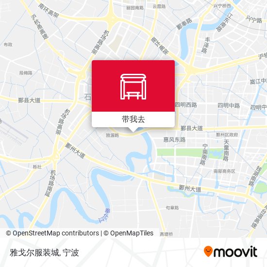 雅戈尔服装城地图