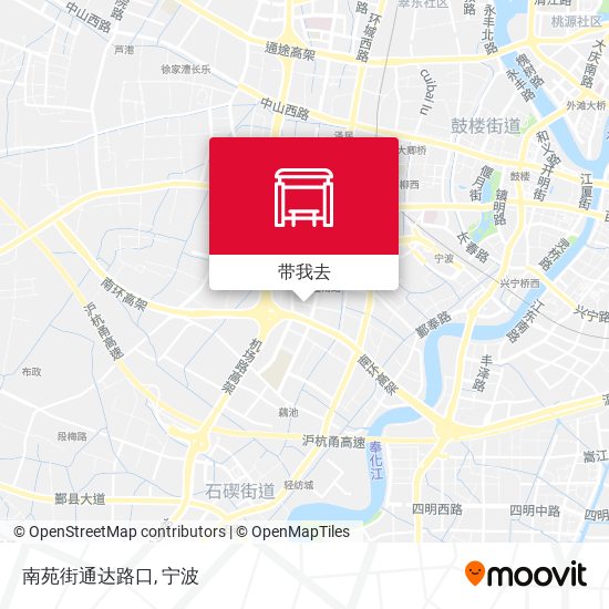 南苑街通达路口地图