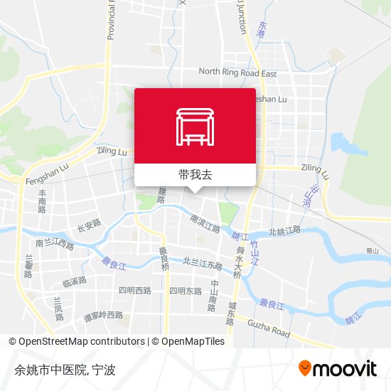 余姚市中医院地图