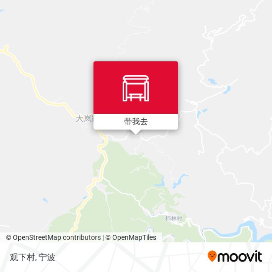 观下村地图