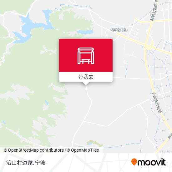 沿山村边家地图