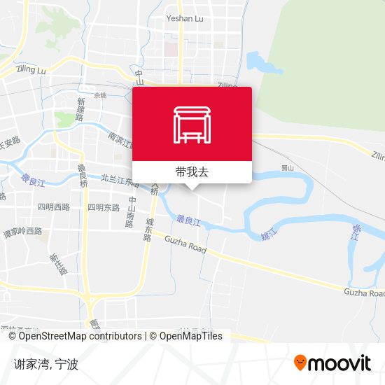 谢家湾地图