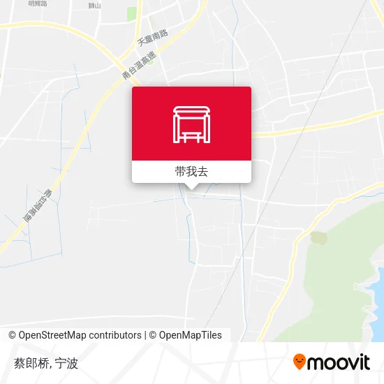 蔡郎桥地图