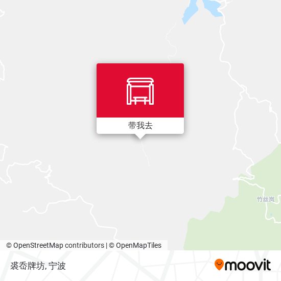 裘岙牌坊地图
