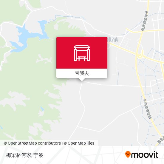 梅梁桥何家地图