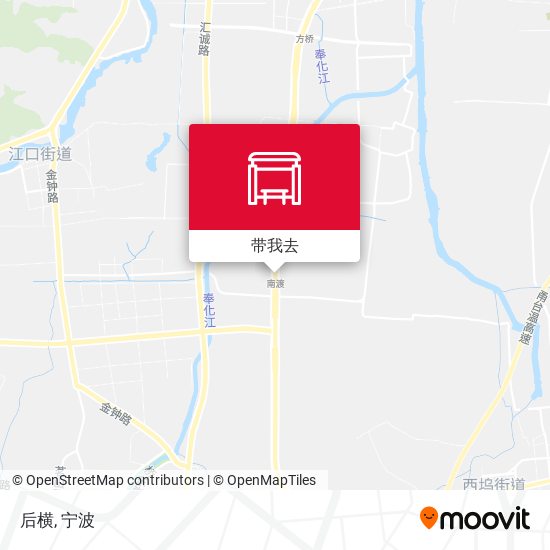 后横地图